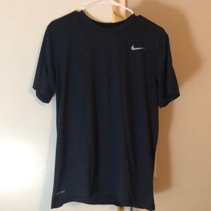 Nike Dri-Fit Shirt, Large, Dark Blue